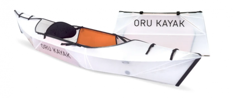das Oru Kayak Inlet, klein, praktisch und schnell zum aufbauen